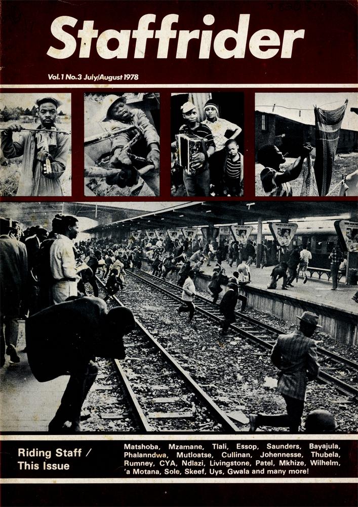 Cover of the journal Staffrider.