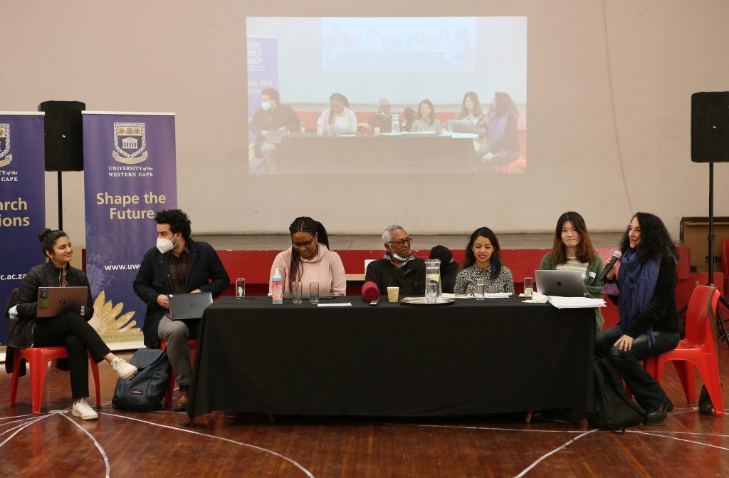 Photo of panelists for the session titled Language Politics & The Revolutionary Periodical.