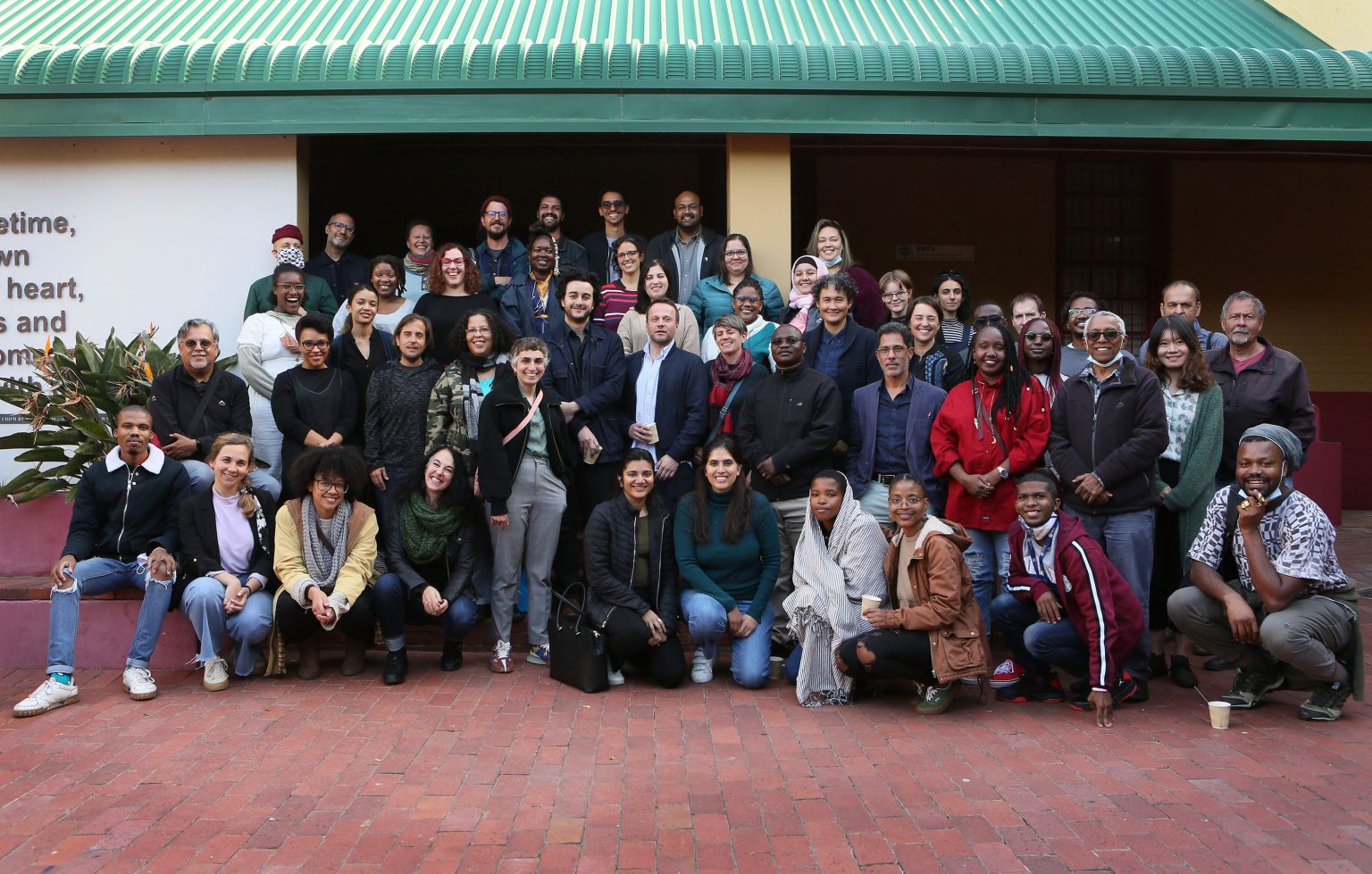Group photo of conference attendees