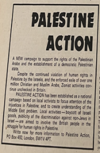 free palestine Aug 1972